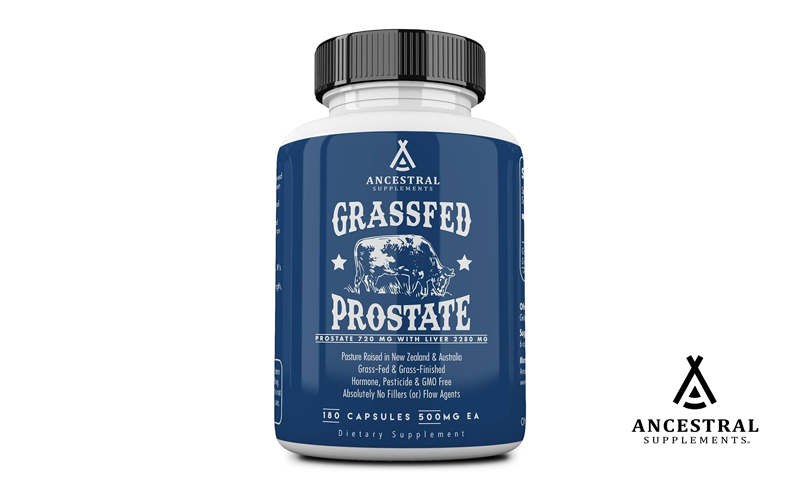 Grass Fed Beef Prostate Supplements for Men with Liver - Ancestral Supplements