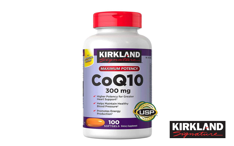 Kirkland Signature CoQ10 Softgels High-Dose, High-Value Wellness Support