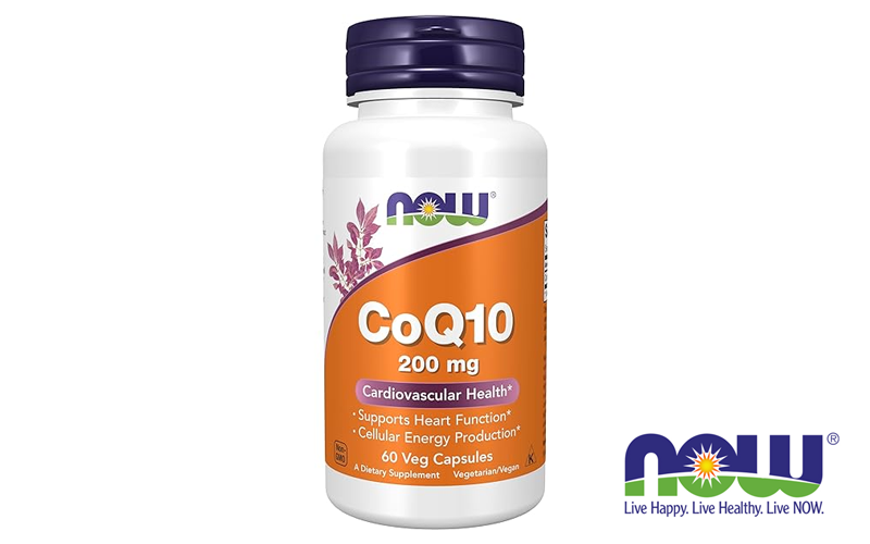 NOW Pioneering Plant-Based CoQ10 Supplements for Heart Health