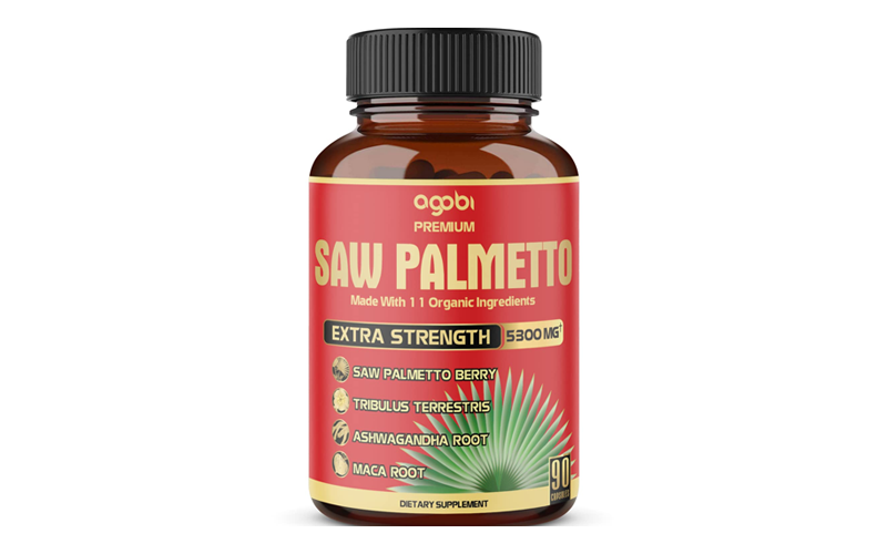 Premium Saw Palmetto Capsules - agobi