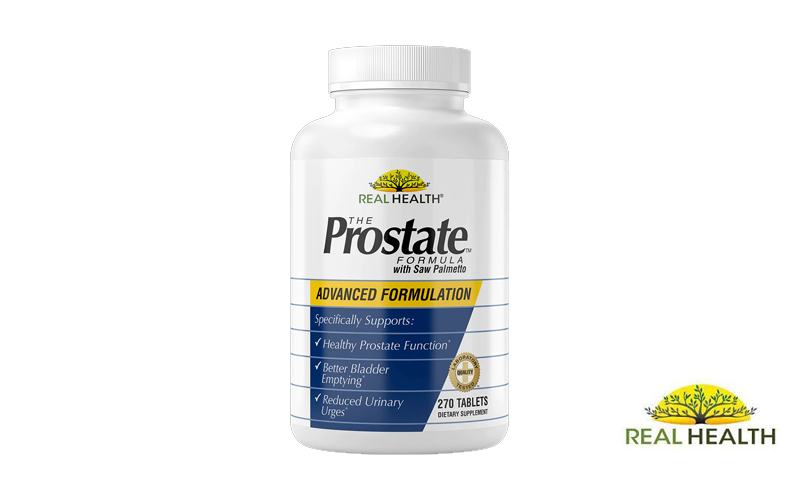 The Prostate Formula with Saw Palmetto Supplement For Men - Real Health